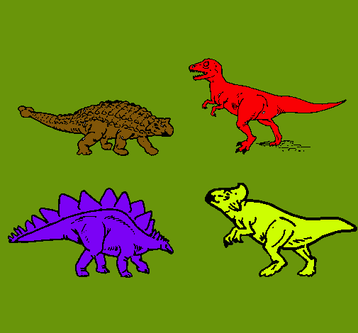 Dinosaurios de tierra