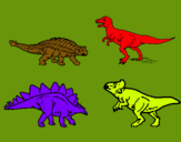 Dibujo Dinosaurios de tierra pintado por deiv