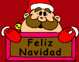 Dibujo Feliz Navidad pintado por 84t7485