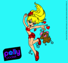 Dibujo Polly Pocket 14 pintado por guarda