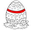 Dibujo Huevo de pascua 2 pintado por Pabloski