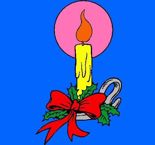 Vela de navidad