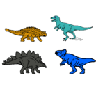 Dibujo Dinosaurios de tierra pintado por dirtyui