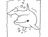 Dibujo Delfín pintado por Iguitur