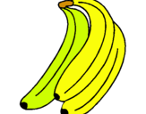 Dibujo Plátanos pintado por rockgoku7