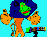 Dibujo Madagascar 2 Alex pintado por 49865322