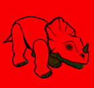 Dibujo Triceratops II pintado por goyitopc