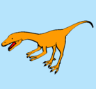 Dibujo Velociraptor II pintado por dogui