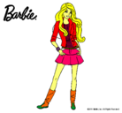 Dibujo Barbie juvenil pintado por manitha