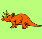 Dibujo Triceratops pintado por GFRGFNTHGYUT