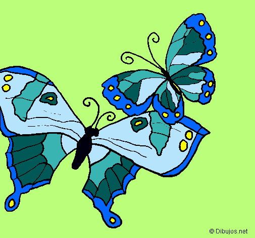 Dibujo Mariposas pintado por Overladies