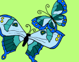 Dibujo Mariposas pintado por Overladies
