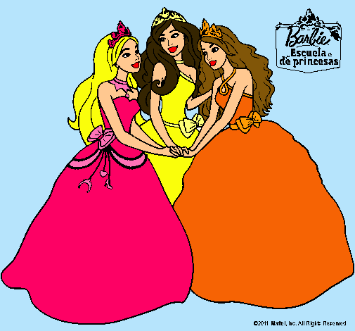 Barbie y sus amigas princesas