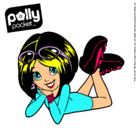 Dibujo Polly Pocket 13 pintado por haanah