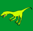 Dibujo Velociraptor II pintado por eduard10