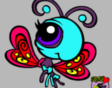 Dibujo Mariposa Littlest Pet Shop 2 pintado por beliber