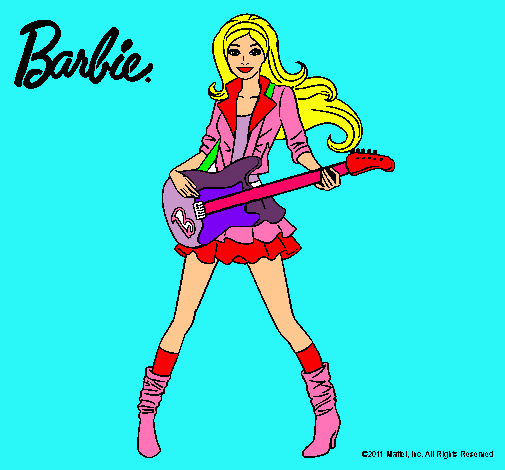 Barbie guitarrista