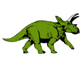 Dibujo Triceratops pintado por 0axlkmnb65re