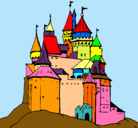 Dibujo Castillo medieval pintado por LORENOTAS