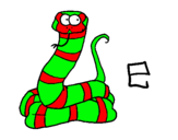 Dibujo Serpiente pintado por ghxsjfhugzij