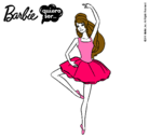 Dibujo Barbie bailarina de ballet pintado por 52164