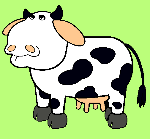 Vaca pensativa