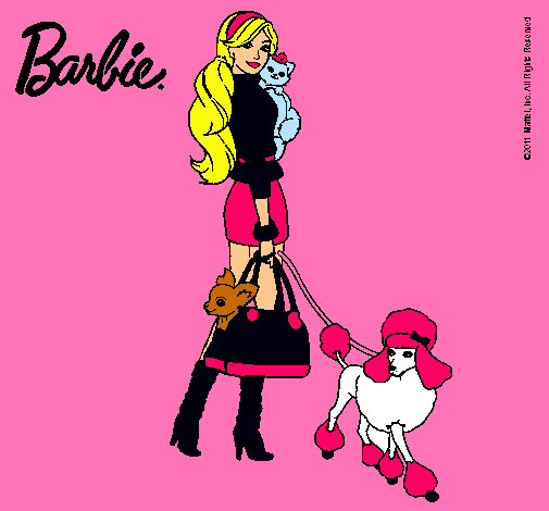 Barbie elegante