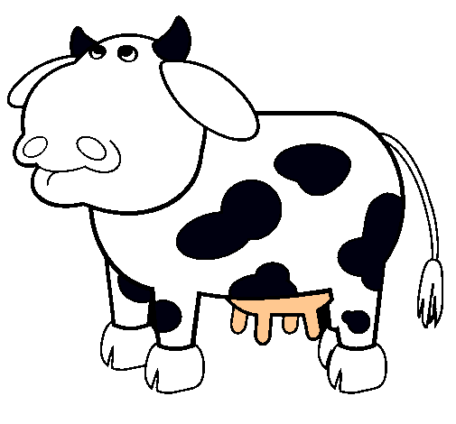 Vaca pensativa