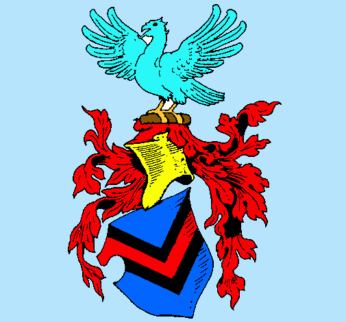 Escudo de armas y aguila 