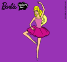 Dibujo Barbie bailarina de ballet pintado por lindalinda