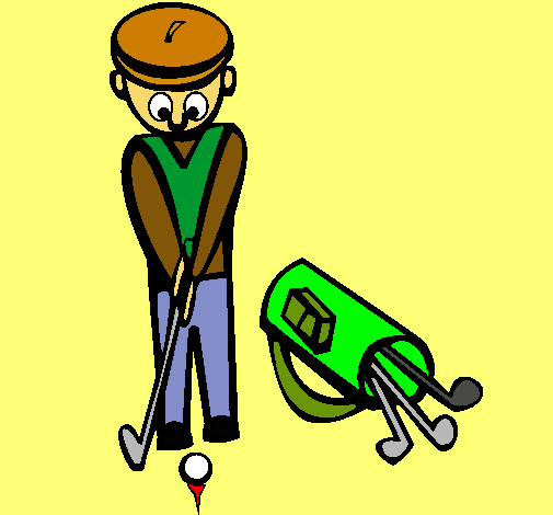 Dibujo Jugador de golf II pintado por Gerardo222