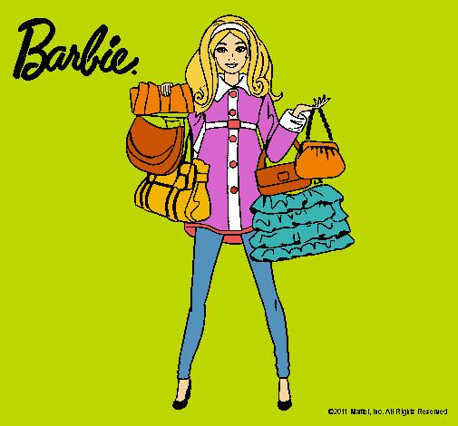 Barbie de compras