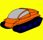 Dibujo Nave tanque pintado por tobi