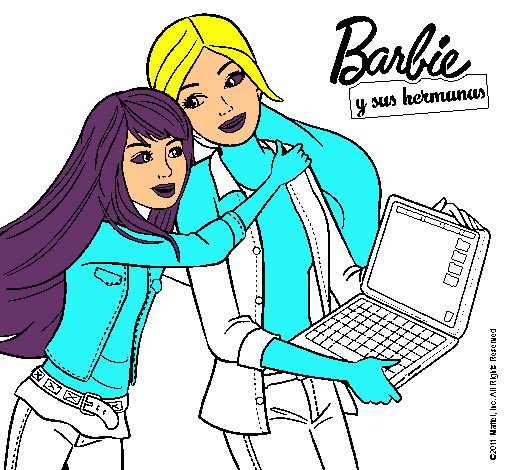 El nuevo portátil de Barbie