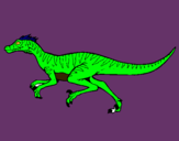Dibujo Velociraptor pintado por cccccccccad