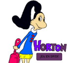 Dibujo Horton - Sally O'Maley pintado por dannilear