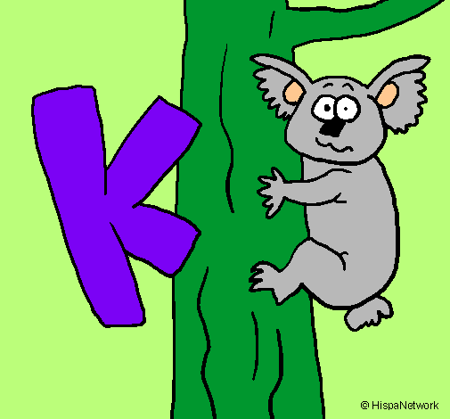 Dibujo Koala pintado por Monchiita 