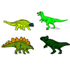 Dibujo Dinosaurios de tierra pintado por zcxcxvcvbbnb