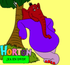 Dibujo Horton pintado por katherinee