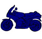 Dibujo Motocicleta pintado por  cgfgfrtrthg