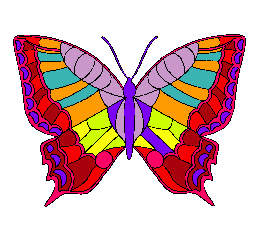 Dibujo Mariposa pintado por beliber