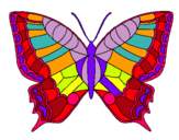 Dibujo Mariposa pintado por beliber