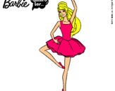 Dibujo Barbie bailarina de ballet pintado por CRIStal858