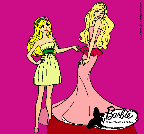 Barbie estrena vestido