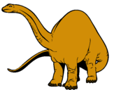 Dibujo Braquiosaurio II pintado por grettel21