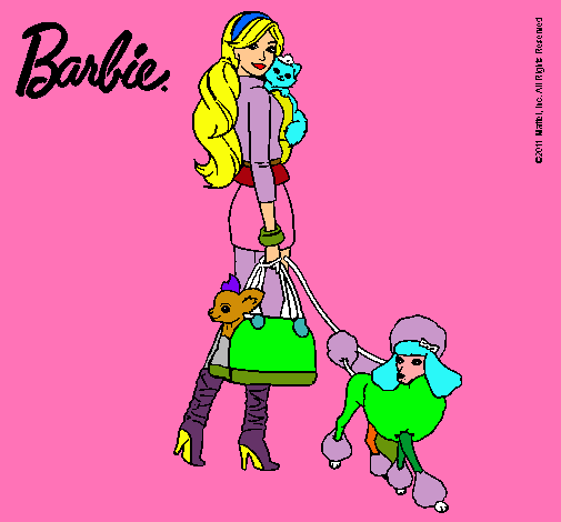 Barbie elegante