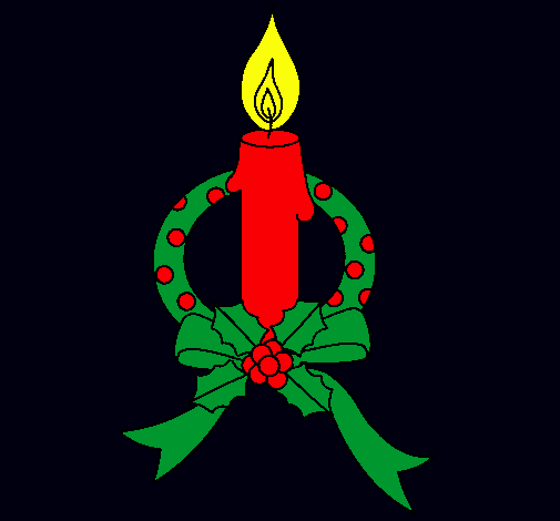 Vela de navidad III