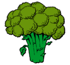 Dibujo Brócoli pintado por FLORETA