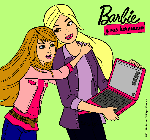 El nuevo portátil de Barbie