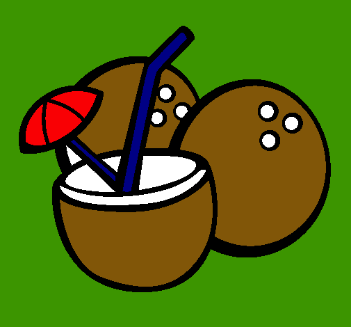 Cóctel de coco